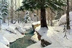 Snowy Stream