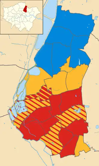 2006 results map