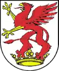 coat of arms of the town of Penkun