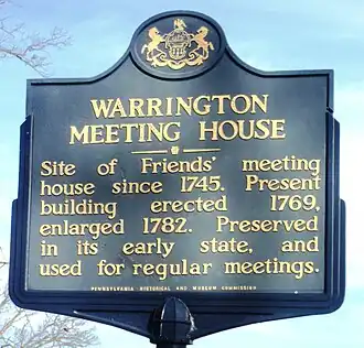 State Historic Marker erected in 1947