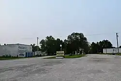 Weldon's welcome sign