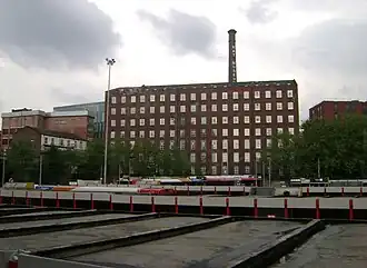 The Wellington Mill from the bus station