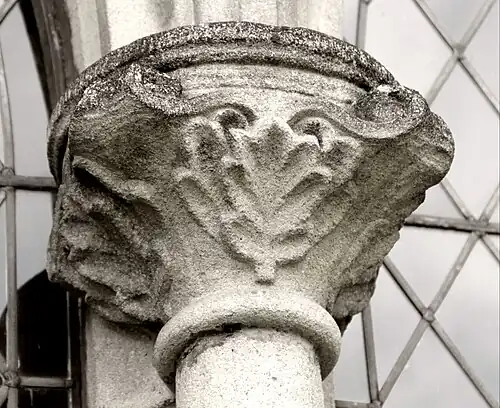 Romanesque capital, by Charles Mawer