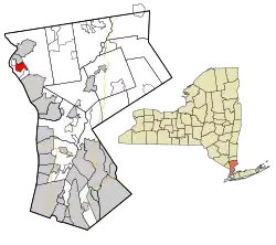 Location of Montrose, New York