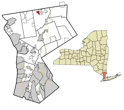 Location of Shenorock, New York