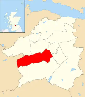 Location of the ward