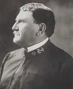 Side profile of a man