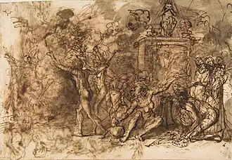 Witches' Sabbath (21.8 x 31.7 cm.), Metropolitan Museum of Art