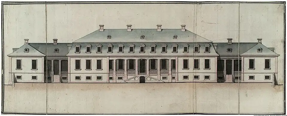 Proposal to rebuild and extend the main building