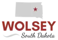 Official logo of Wolsey, South Dakota