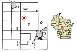 Location of Arpin in Wood County, Wisconsin