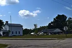 Woodman village office and public park