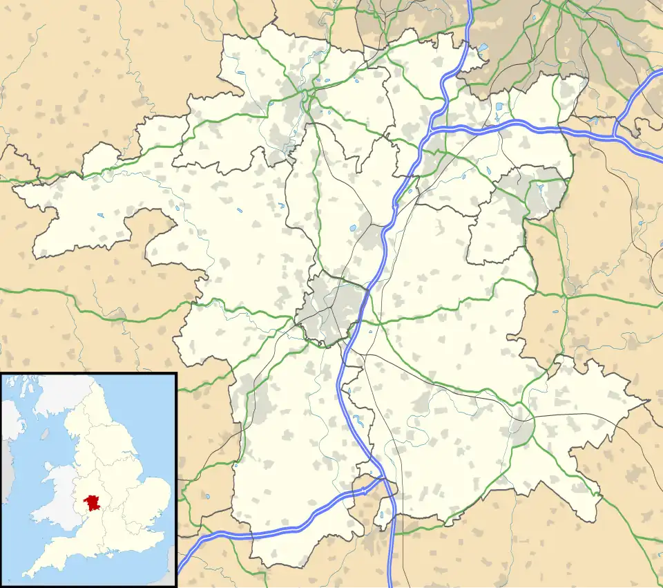 Stanford on Teme is located in Worcestershire