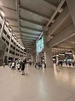 Stand 24 at the end of a match