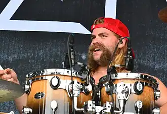 Mancino with Wovenwar in 2014