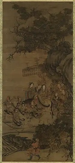 Daoist deity of Earth, attributed to Wu Daozi
