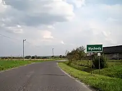 Road through the village