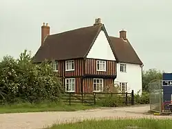 Wysing Grange Farmhouse, Wysing Arts Centre in 2007