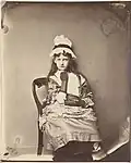 Xie Kitchin as Penelope Boothby by Lewis Carroll on 1 July 1876.