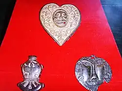 Silver artifacts from Khakassia, associated wjth the Yenisei Kyrgyz people.[156]