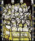 1405-1408 England. York Minster, Great East Window showing 24 Elders of the Apocalypse.