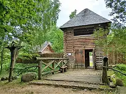 Yotvingian-Prussian settlement in Oszkinie