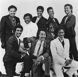 Zapp band with Roger Troutman (front, center)