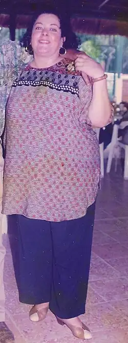 Color photo of Delia Casanova.