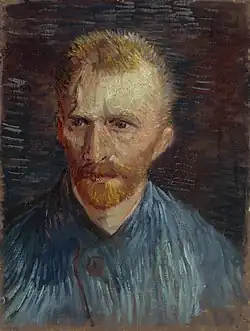 Self-Portrait, Summer 1887, Paris Van Gogh Museum, Amsterdam (F77v)