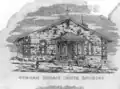 Wickham Terrace Church, circa 1868