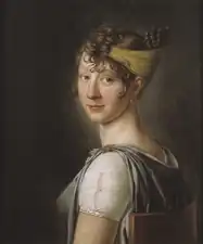 Portrait of the Artist's Sister Wilhelmina (1806)