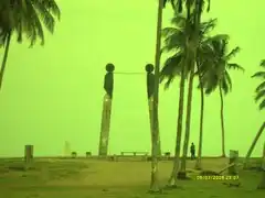 Point of No Return monument pictured in 2008