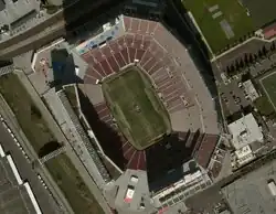 Aerial photo of Levi's Stadium
