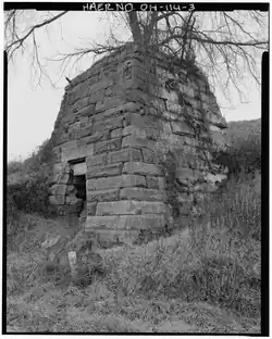 Buckhorn Iron Furnace near Pedro