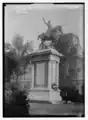 Lafayette Monument in the Cour Napoléon, early 20th century