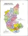 Karnataka Parliamentary and Assembly map since 2008
